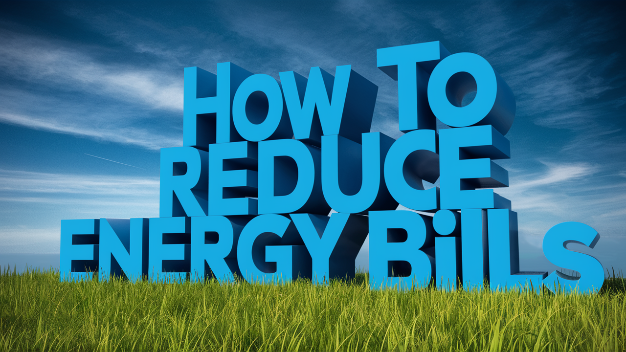 How to reduce energy bills